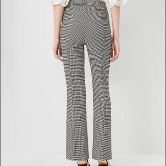 Ann Taylor High Waist Side Zip Trouser Pant – Houndstooth – Size 0 NWOT - Picture 5 of 12